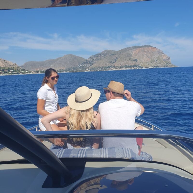Mondello by boat