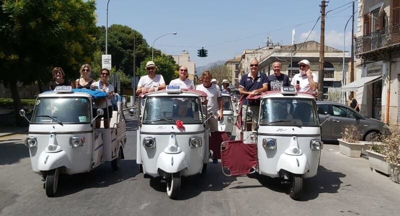 Palermo in moto ape